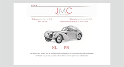 Desktop Screenshot of janmodelcars.be